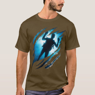 T-shirt Plongée Plongée Plongée Est En Moi