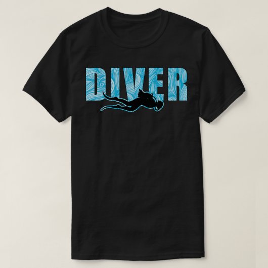 T-shirt Plongée plongée plongée plongée plongée (Design devant)