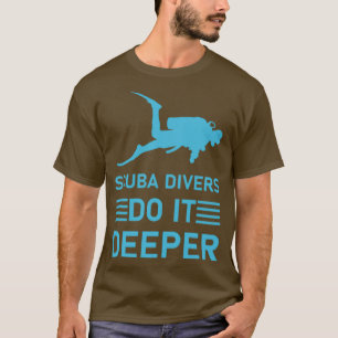 T-shirt Plongée plongée plongée profonde plongée plongée p