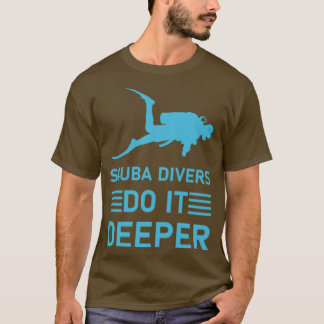 T-shirt Plongée plongée plongée profonde plongée plongée p