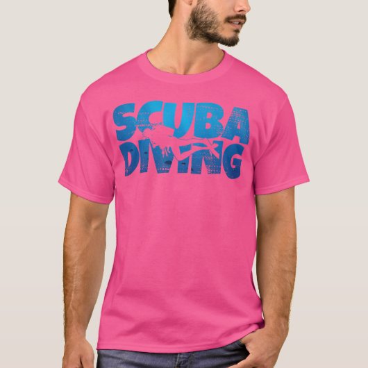 T-shirt Plongée Plongée Sous-Marine (Devant)