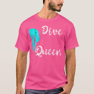 T-shirt Plongée Queen Springboard Plate-forme de plongée P