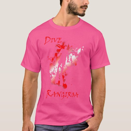 T-shirt Plongée Rangiroa Vacation Plongée (Devant)