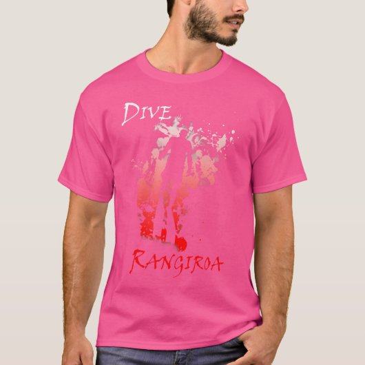 T-shirt Plongée Rangiroa Vacation Plongée (Devant)