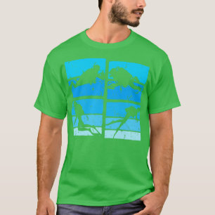 T-shirt Plongée Rétro Plongée Plongée