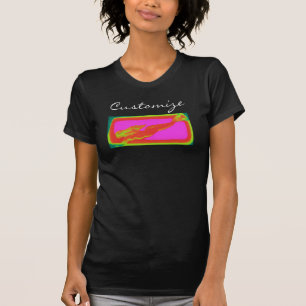 T-shirt plongée rouge de sirène