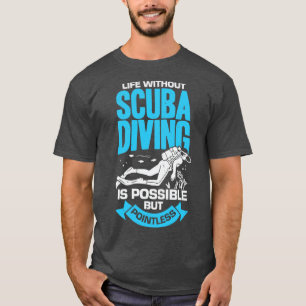 T-shirt Plongée Scuba Sport Diver Cadeau