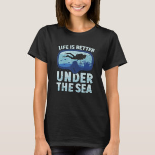 T-shirt Plongée Sous La Mer Plongée En Mer Profonde Snorke