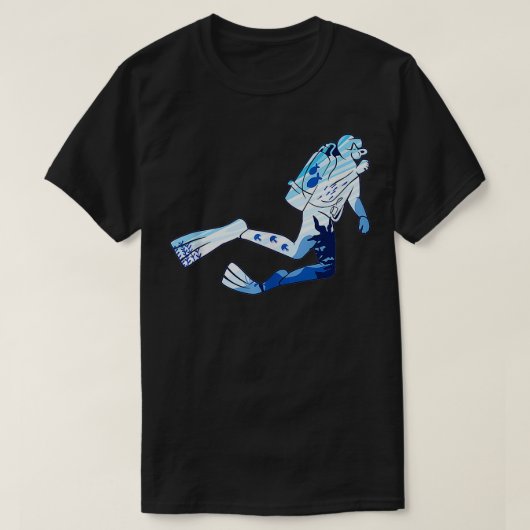 T-shirt Plongée sous l'eau Snorkeling Ocean Life Scu (Design devant)