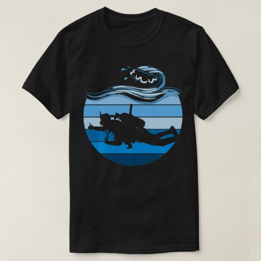 T-shirt Plongée sous-marine (Design devant)
