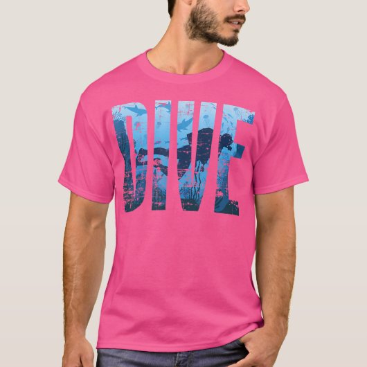 T-shirt Plongée sous-marine (Devant)