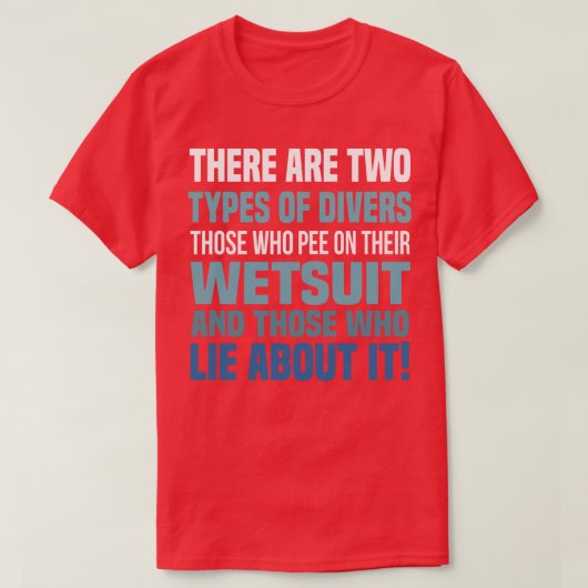 T-shirt Plongée sous-marine 3 (Design devant)