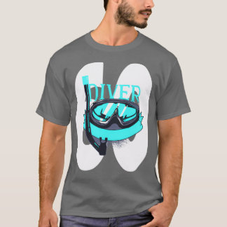 T-shirt Plongée sous-marine 60e anniversaire Plongeur 60 a