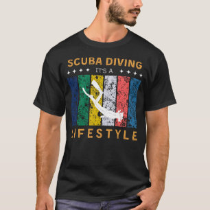 T-shirt Plongée sous-marine C'est un mode de vie amusant T