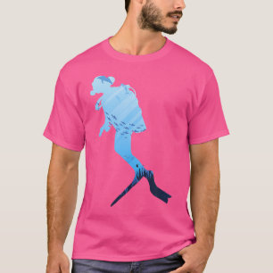 T-shirt Plongée sous-marine colorée