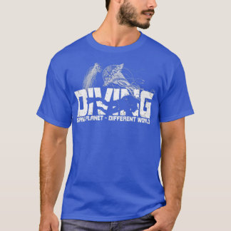 T-shirt Plongée sous-marine méduse plongée