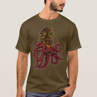 T-shirt Plongée sous-marine Octopus DeepSea