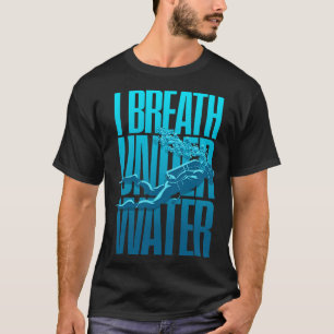 T-shirt Plongée sous-marine Plongée récif Freediving Spear