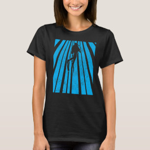 T-shirt Plongée sous-marine Plongée Vintage Océan Plongeur