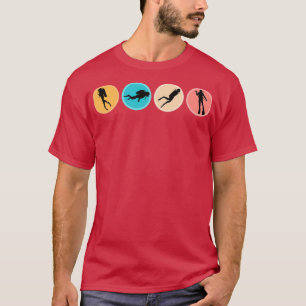 T-shirt Plongée sous-marine pour plongeurs sous-marins Ret