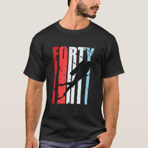 T-shirt Plongée sous-marine rétro 40e anniversaire Deep Se