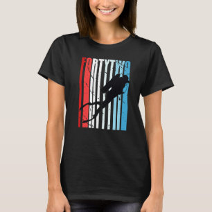 T-shirt Plongée sous-marine rétro 42e anniversaire Deep Se