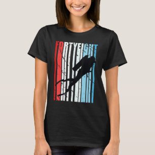 T-shirt Plongée sous-marine rétro 48e anniversaire Deep Se