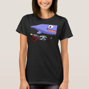 T-shirt Plongée sous-marine Snorkeling Sloth Lazy Tired Di
