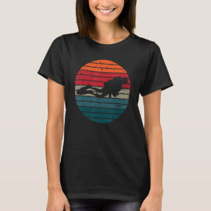 T-shirt Plongée sous-marine Vintage Retro Ocean Plongeur p