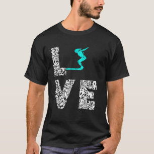 T-shirt Plongée Springboard Planche Love Plate-forme plong