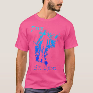 T-shirt Plongée St Croix U S V I Vacation Plongée
