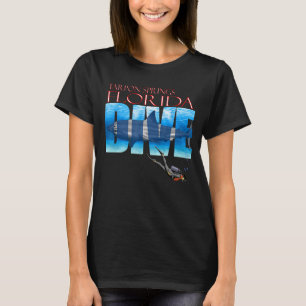 T-shirt Plongée Tarpon Springs plongée plongée plongée ave