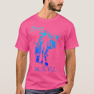 T-shirt Plongée U S V I Vacation Plongée