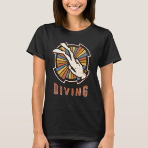 T-shirt Plongée Vintage Classic Retro Sport Love