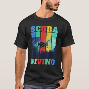 T-shirt Plongée vintage Retro