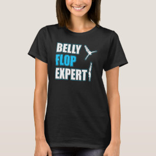 T-shirt Plongeon de plate-forme humour Plongeon de trempl