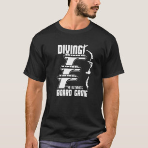 T-shirt Plongeon Jeu de société ultime Tremplin Plongeur P
