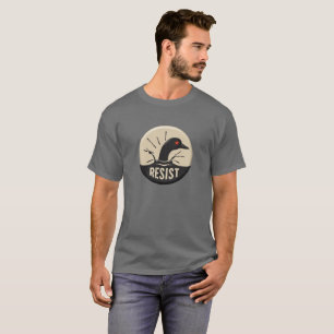 T-shirt Plongeon rebelle tête première – Badge de Résistan