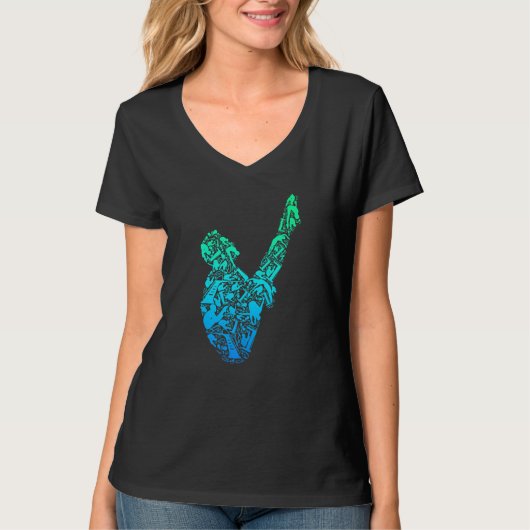 T-shirt Plongeon sur Tremplin Plongeur sur Tremplin Plonge (Devant)