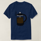 T-shirt Plongeur de café (Design devant)