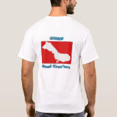 T-shirt Plongeur de la Guam (Dos)