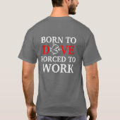 T-shirt Plongeur drôle d'humour de plongée à l'air (Dos)