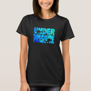 T-shirt Plongeur en eau profonde plongée en apnée corps