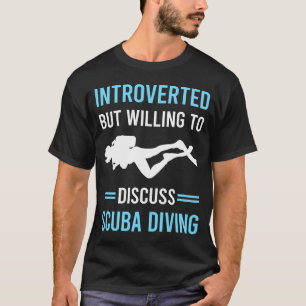 T-shirt Plongeur en scaphandre introverti