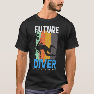 T-shirt Plongeur futuriste incroyable  Plongeurs en scapha