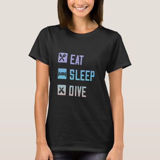 T-shirt Plongeur incroyable disant Scuba disant conception (Devant)