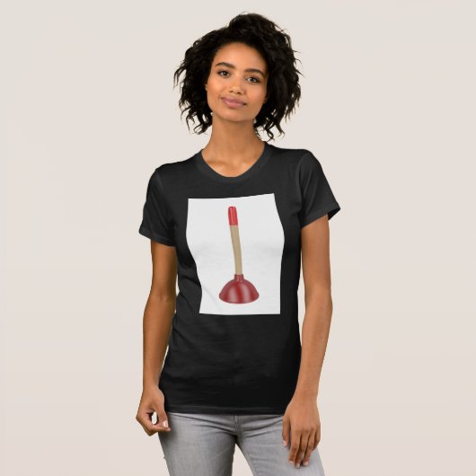 T-shirt Plongeur rouge (Devant entier)