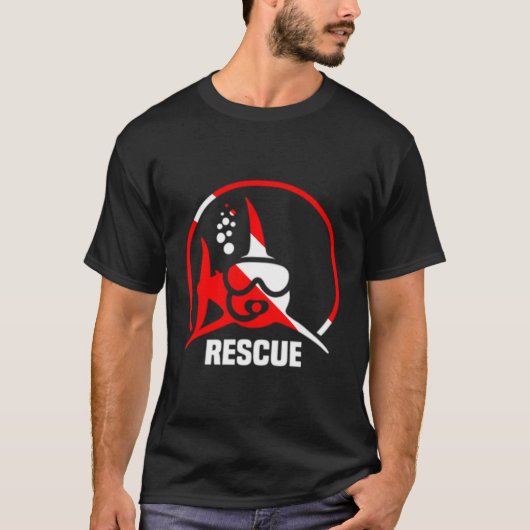 T-shirt Plongeur Secouru Certifié (Devant)