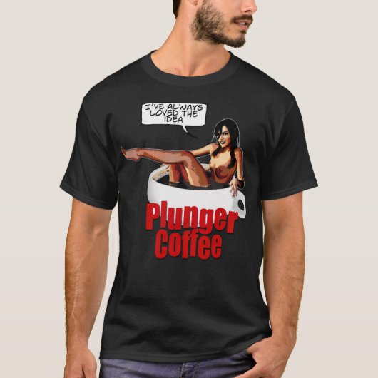 T-shirt Plongeur tasse de café christ (Devant)