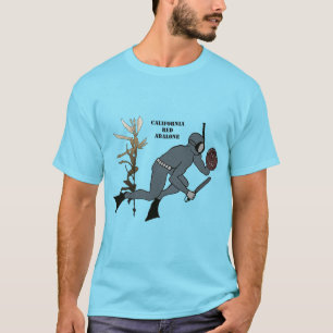 T-shirt Plongeur vintage avec Abalone et Kelp URM